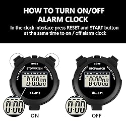 Vicloon Digital Sports Timer, Simple Travel