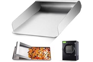 ANGADONA Metal Food Scoop for Harvest Right Freeze Dryer Medium and Small Trays, Perfect width to scoop up dried food off your Harvest Right trays