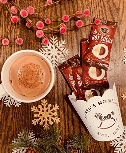 Coconut Cloud: Vegan Instant Hot Chocolate Mix, Dairy Free | Natural, Coconut Powdered Milk + MCT OIL | Single Serve Packets, Just add Water (Perfect for on the Go), 8 Cocoa Sticks