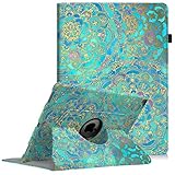 Fintie iPad Pro 12.9 Case - 360 Degree Rotating Stand Case with Smart Protective Cover Auto Sleep / Wake Feature for Apple Pro 12.9 (1st Gen 2015) / iPad Pro 12.9 (2nd Gen 2017), Shades of Blue