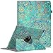 Fintie iPad Pro 12.9 Case - 360 Degree Rotating Stand Case with Smart Protective Cover Auto Sleep / Wake Feature for Apple Pro 12.9 (1st Gen 2015) / iPad Pro 12.9 (2nd Gen 2017), Shades of Blue