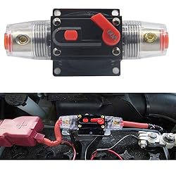 RKURCK 60 Amps Circuit Breaker Car Stereo Switch