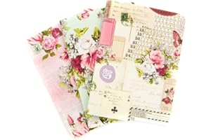 PRIMA MARKETING INC Prima Marketing Traveler's Journal Passport Refill 4/Pkg-Misty Rose, Multi