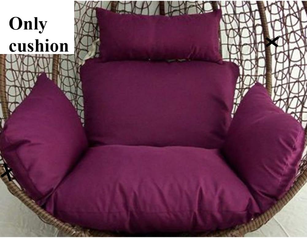 L&T Suave Columpio Cojín De Silla Sin Soporte, Grueso Silla Colgante