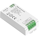 BTF-LIGHTING C03RF Tuya Controller Support PWM 5050SMD FCOB COB RGB (+ R G B) 4pin LED Strip String Support with WR01RF RC03RFB RF Remote DC5V/DC12V/DC24V Max 12A Indoor Use Only(NO Remote NO Power)