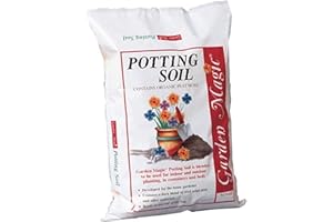 Michigan Peat 20 Pound Bag of Garden Magic General Purpose Moisture Retaining Potting Soil Mix for Indoor and Outdoor Planting