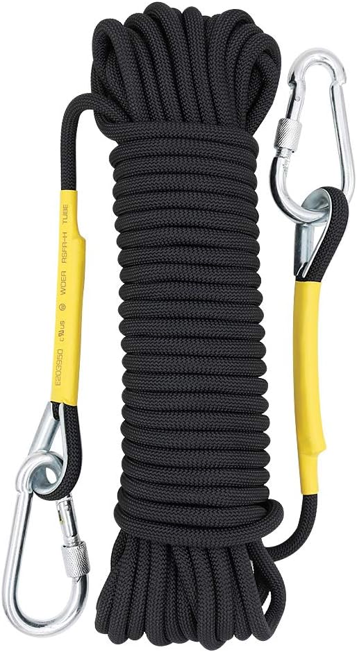 Tresbro Climbing Rope Home Fire Emergency Escape Rope 10M 20M 30M 50M 70M, Multifunctional Cord Safety Rope for Hiking Caving Camping Rescue Exploration and Engineering Protection.