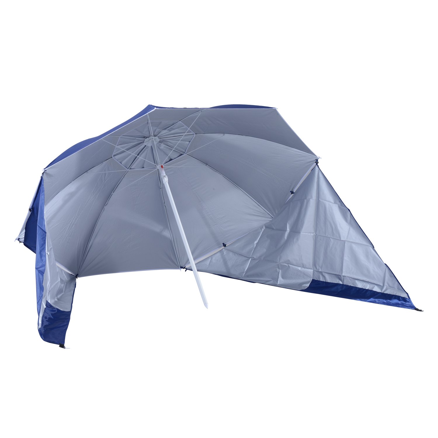 beach umbrella with side panels