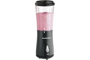 Hamilton Beach 51101B Personal Blender with Travel Lid, Black