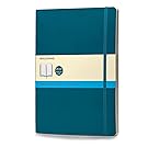 Moleskine Classic Colored Notebook, Extra Large, Dotted, Underwater Blue, Soft Cover (7.5 x 10)