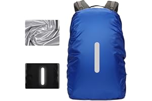 Waterproof Rain Cover for Backpack Reflective Rainproof Protector for Anti-Dust and Anti-Theft