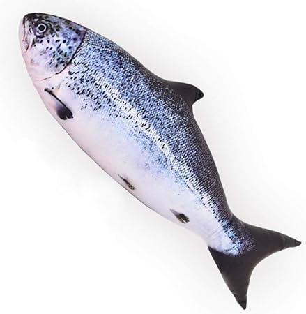 Amazon 魚 抱き枕 ぬいぐるみ リアル 大きい サーモン おもちゃ 飾り 3サイズ ぬいぐるみ おもちゃ