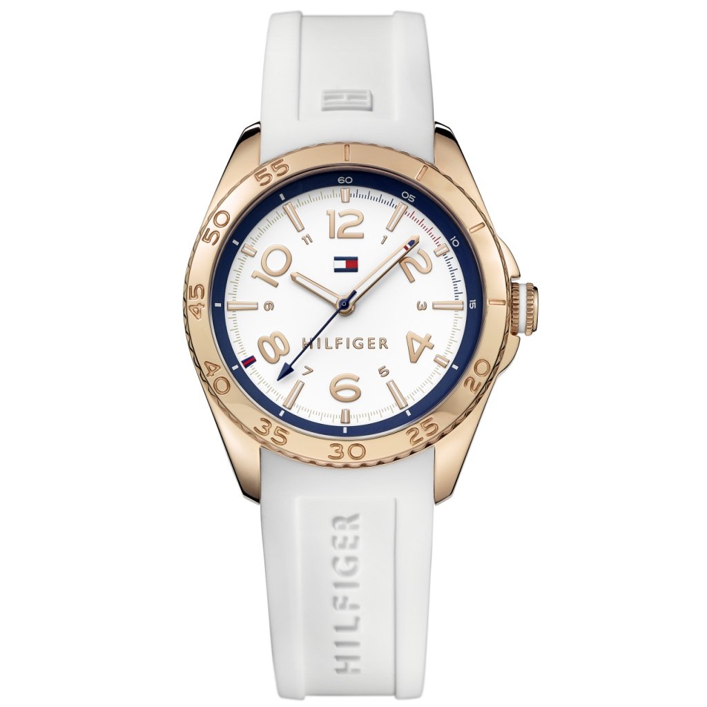 Tommy Hilfiger Women's Watch Everyday Sport Analogue Quartz Silicone 1781636