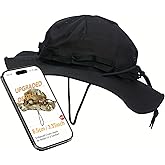 Sun Hat Breathable Boonie Hats for Men Women Fishing Safari Bucket Hat Cap Hunting Outdoor Hiking Camping