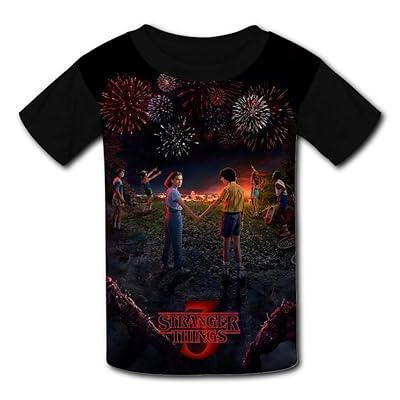 Tougouqus Stranger Things Kids T-Shirt Black Ghana Ubuy
