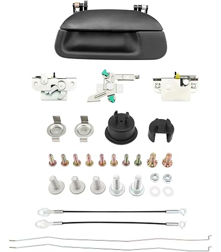 GNXFixt Tailgate Hinge & Roller Kit – Fits Ford F150 F250 F350 1997-2007, Easy Replacement, Durable Build