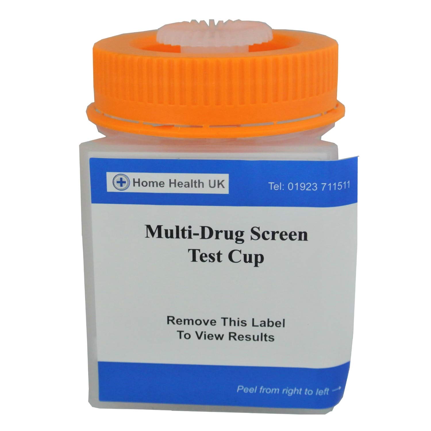 One Step: 2 x Drug Testing Kit Screen for 8 Drugs Using an Integrated Multi Panel Urine Cup, with Adulteration Strip, Cannabis, Cocaine, Opiates and More