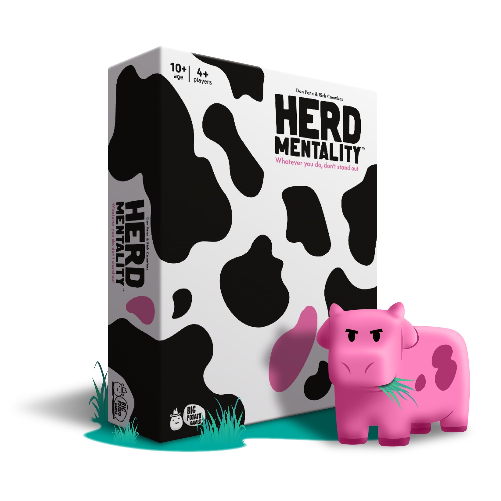 Herd Mentality Board Game: Udderly Hilarious Family Game | Easy Setup & Play | Loved By Millions | Perfect for 4-20 Players