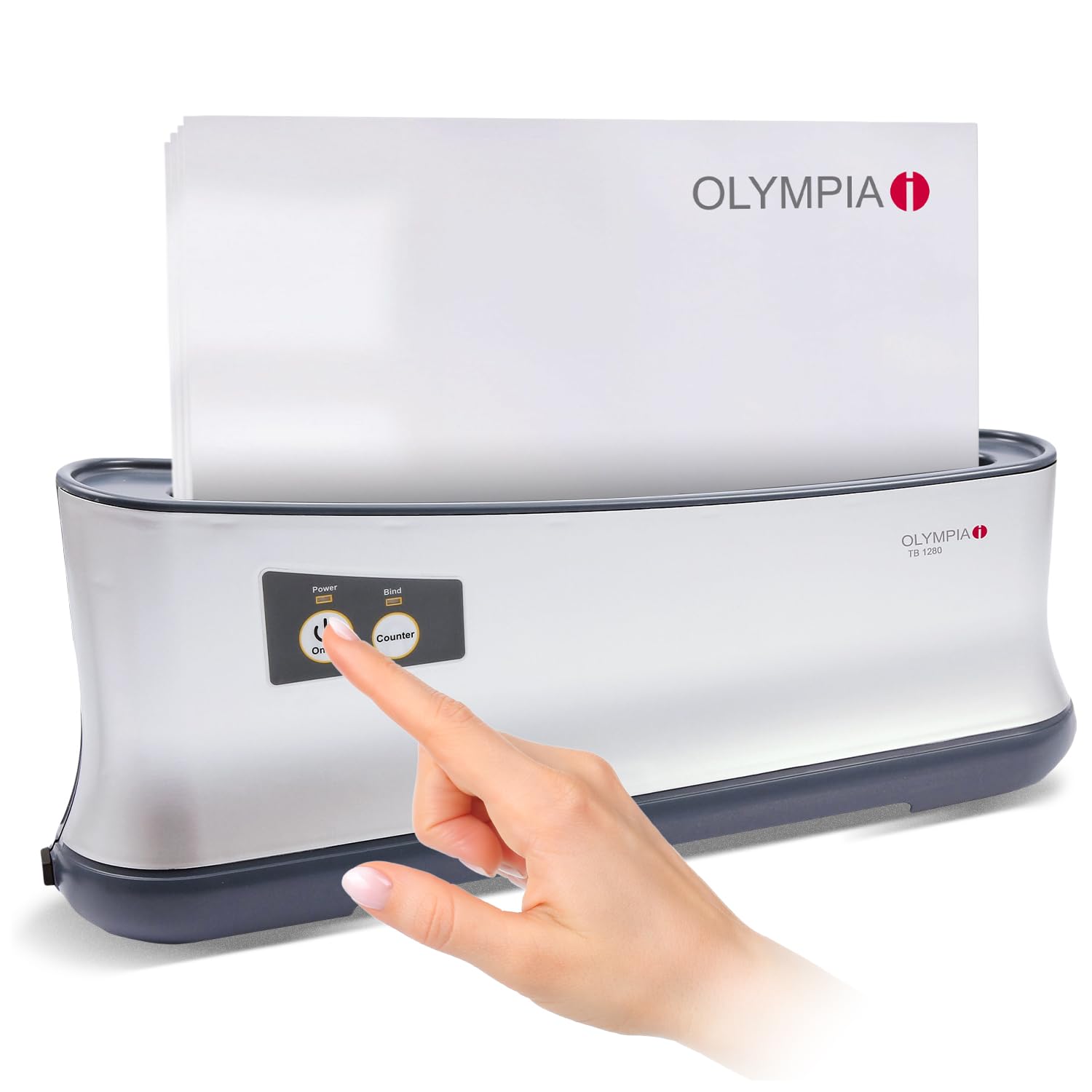 Olympia TB 1280 Thermobindemaschine, switches Off Automatically After 90 Minutes delay