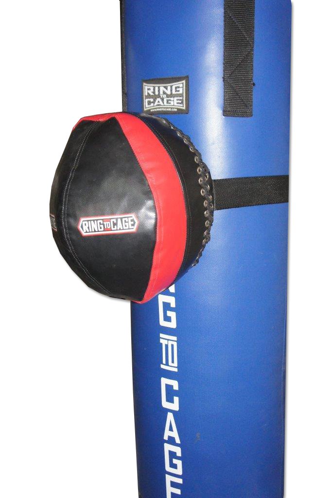 blue punching bag