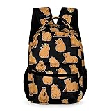 Ueshiramanu Capybara Backpack Gift for Kids Boys