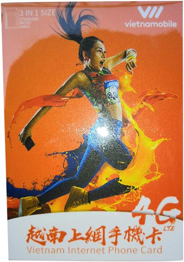Vietnam Data SIM Card 20 Days 30 Gb Data