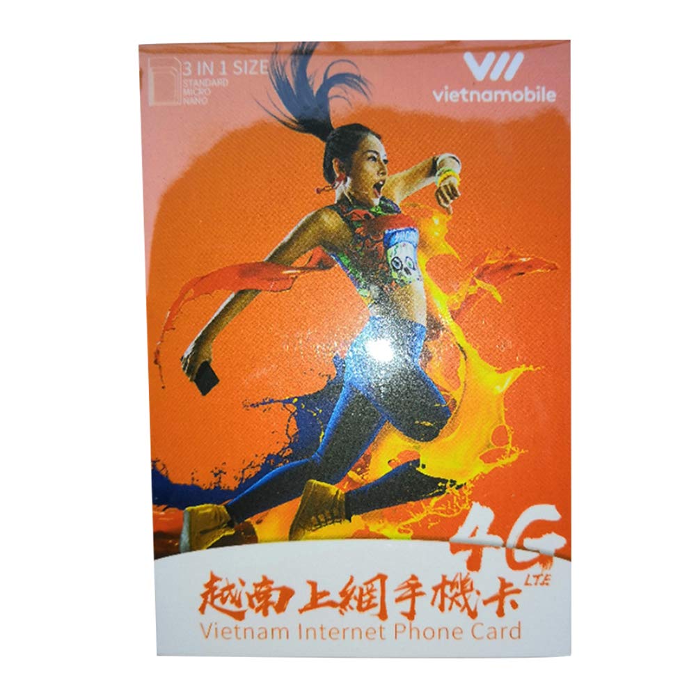 Vietnam Data SIM Card 20 Days 30 Gb Data