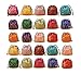 Xing-Rui 30Pcs Chinese Silk Brocade Embroidered Drawstring Jewelry Pouch