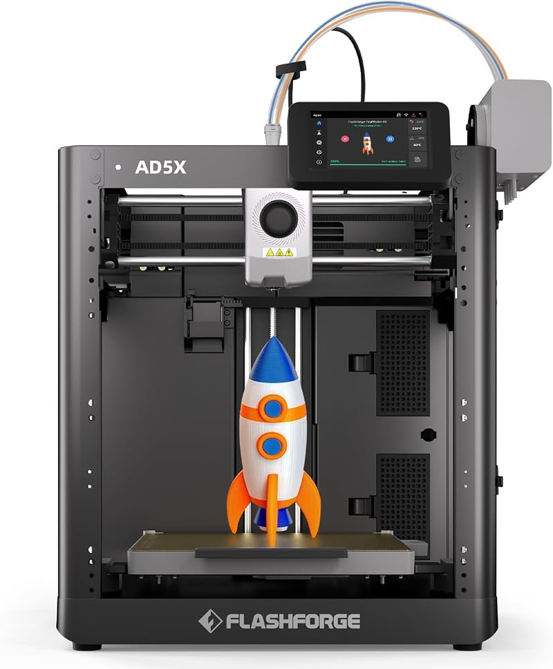 Flashforge AD5X Multi-Colour 3D Printer CoreXY 600mm/s 300°C 220x220x220