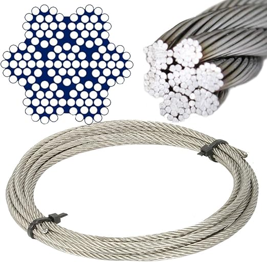 Installation De Tendeur De Câble En Acier Inoxydable T316 Pour Rampe De Cable Descalier 4mm5pcs 82896628