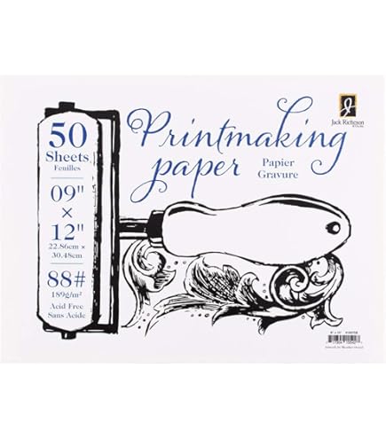 Strathmore Bloc De Papel De Impresión Serie 300, Encuadernado Con Pegamento, 11 X 14 Pulgadas, 30 Hojas (4.23 Oz) - Papel De Artista Para Adultos Y Estudiantes - Impresión En Bloques, Linotipo