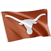 Desert Cactus University of Texas UT Flag - 3 x 5 Feet Longhorns Banner, Indoor/Outdoor Durable Fabric, 100% Polyester Design (Style 2)