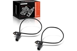 A-Premium Front Disc Brake Pad Wear Sensors Compatible with A4 2018-2020, Q5, Q5 PHEV, Q7, A4/A5/A6/A8 Quattro, A5/S5 Sportback, A6 allroad, Q8, RS5, S4, S5, S5 Sportback, S6, SQ5, 2-PC Set