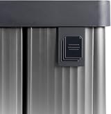 CURVER Verto 54L Recycling Bin Dual Compartments Pearl Grey view 6