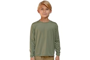 INGEAR Boys' Rash Guard UPF 50+ Swim Shirt - Lightweight, Quick-Dry, Durable Sun Protection for Swimming, Sizes XS-XL