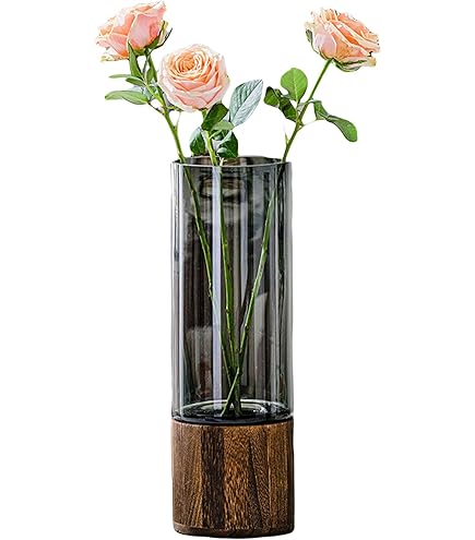 Amazon.com: Artistic Wood Glass Vase, 10 Amazon.com: Artistic Wood Glass Vase, 10