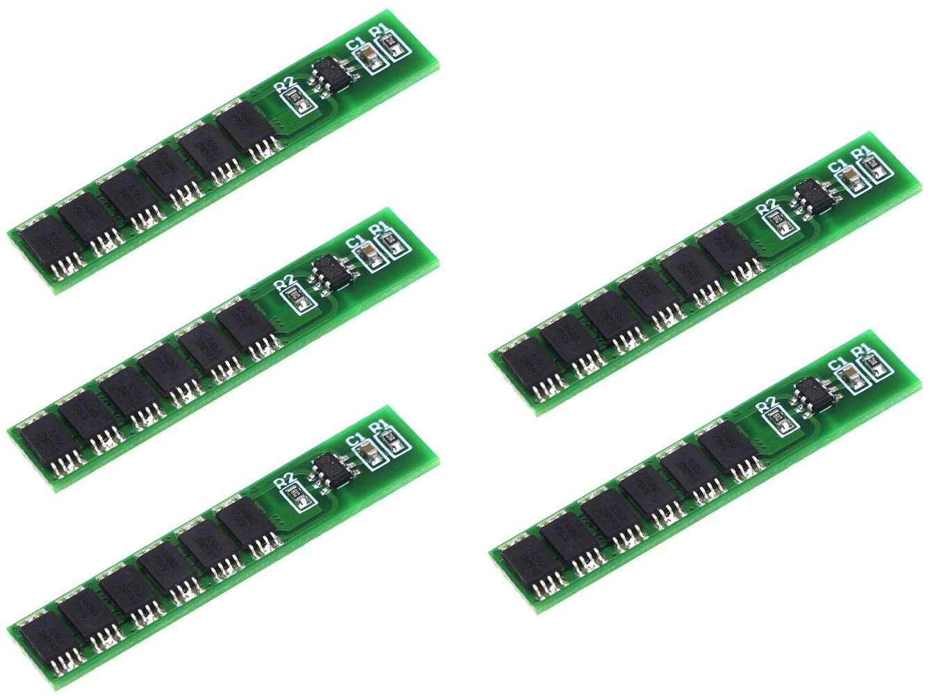 5 pieces1S 15A 3.7V Li-Ion Lithium Lion Battery Protection Board BMS PCM