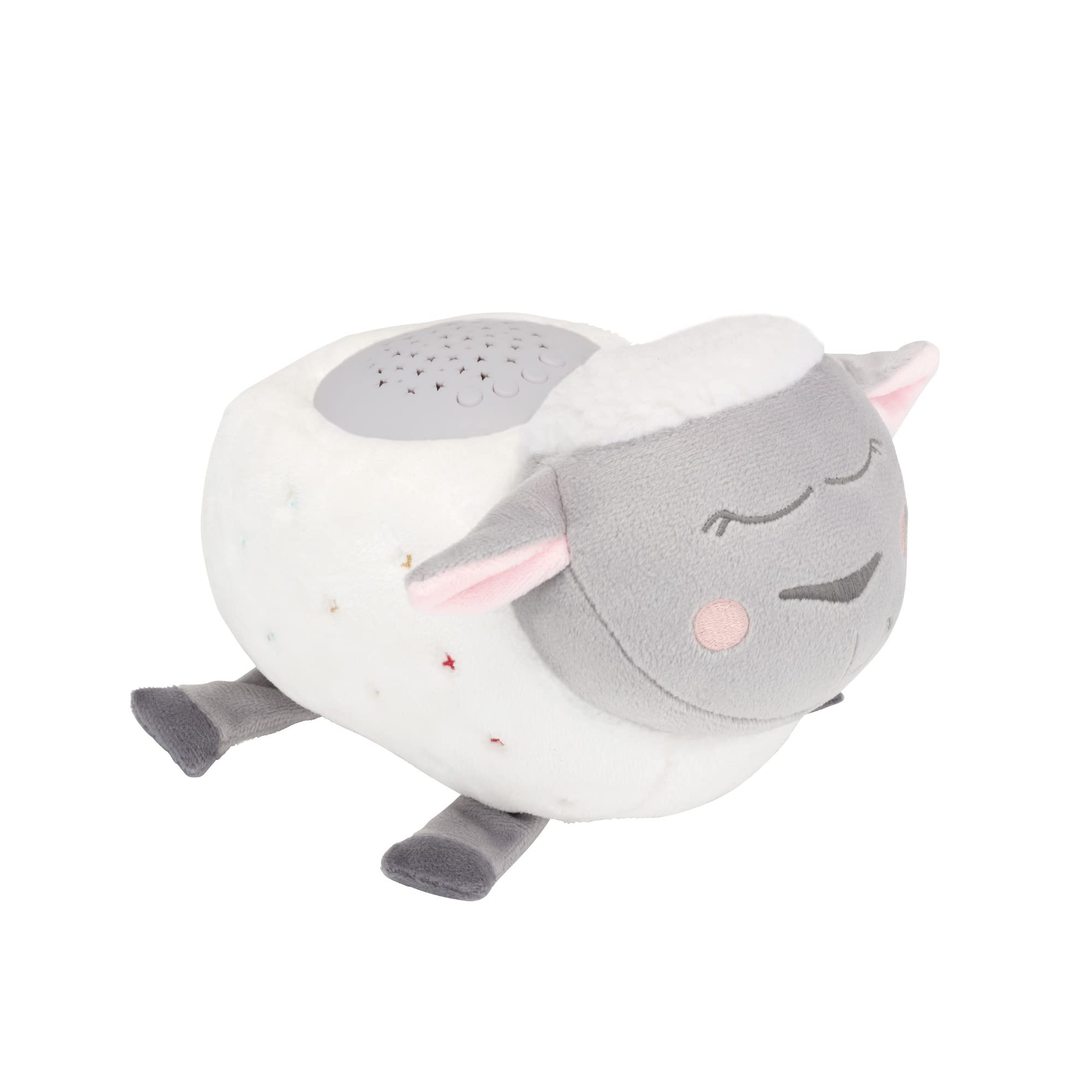 Badabulle Lulu the Lamb Musical Projection Night Light, sensory baby light, washable