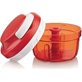 Tupperware Turbo Chef Herb Smart Chopper 300ml / 1.2 cup (red)