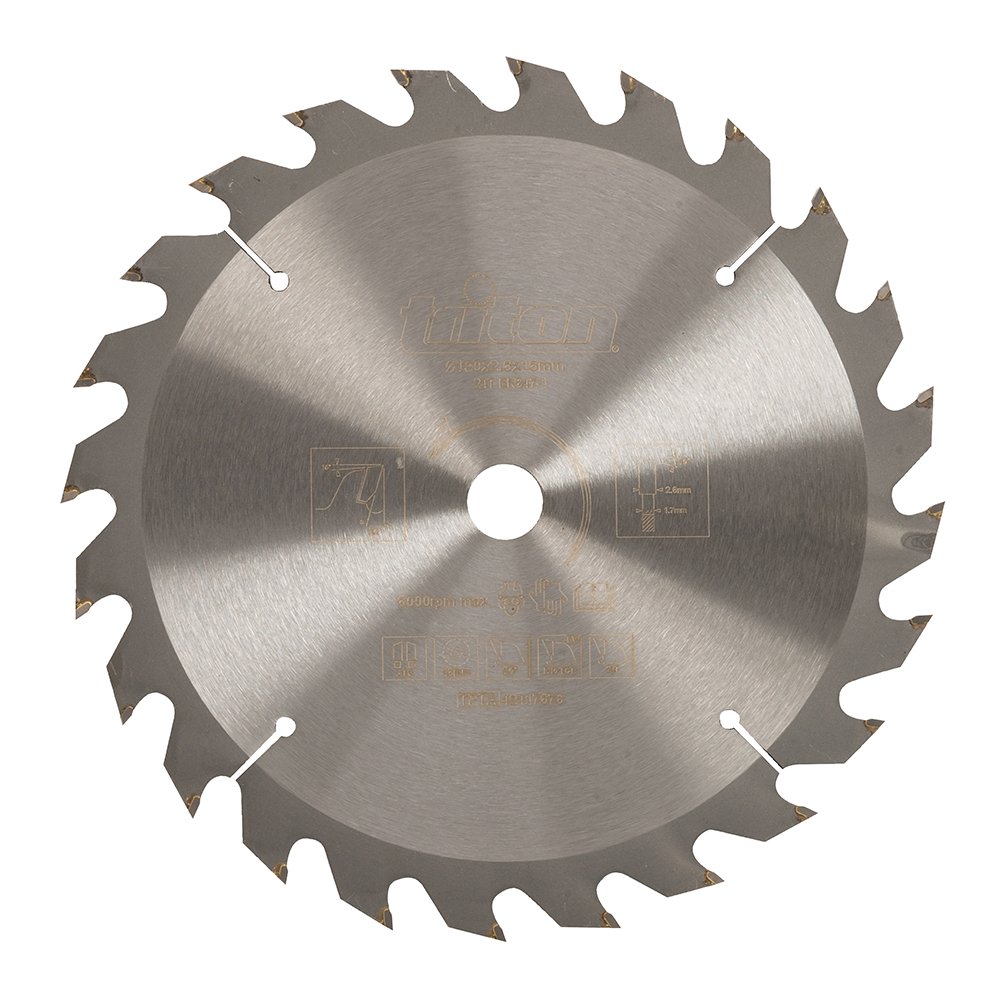 Triton 190 x 16 mm 24T Construction Saw Blade