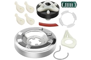 2025 Upgraded 285785 Washer Clutch Assembly Kit & 285753A Motor Coupling Kit & 4pcs 80040 Washer Agitator Dogs by Beaquicy - Fit for Kenmore Whirlpool Roper Washer - Replace 285331, 3351342, 3946794
