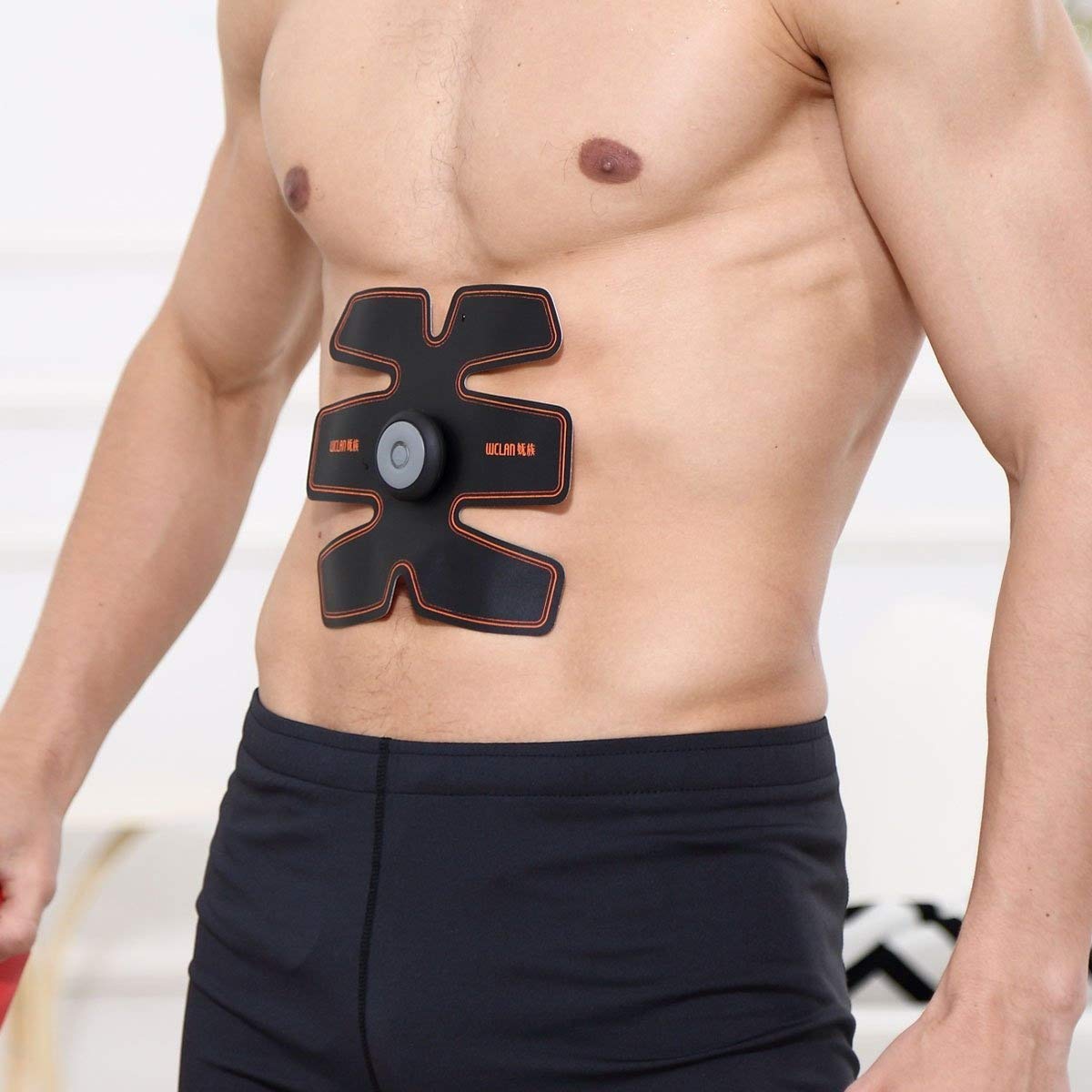 Elektrische Stimulatoren, EMS Muskeltoner, ems trainingsgerät,Gymnastik Training und Hauptfitness Körpertaillenmuskeln Stimulator Eignungs Ausrüstung
