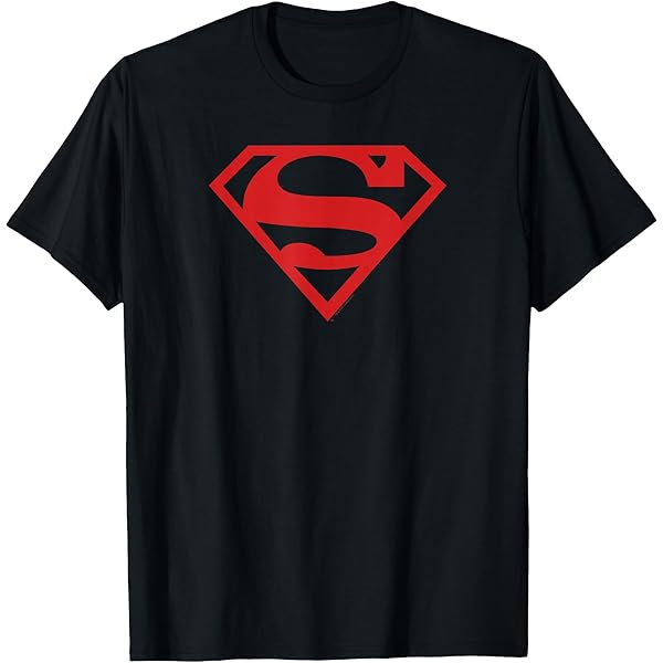 Amazon.com: Superman Superboy Logo Men's Black Big & Tall T