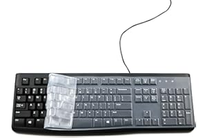 Keyboard Covers for K120 MK120 Corded Silicone Protectors Skin Ergonomic Protective Keyboard Covers for Use