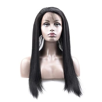 Amazon Com Wig Brazilian Frontal Straight Natural Hair Lace