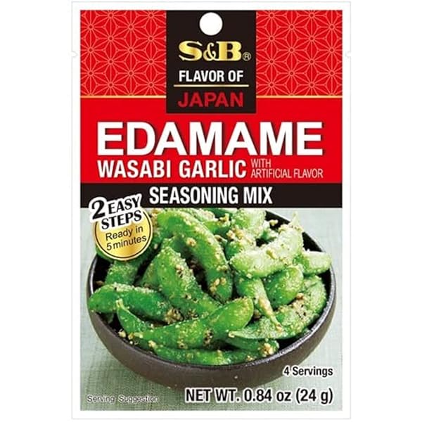 WASABI GARLIC EDAMAME SEASONING MIX 24G