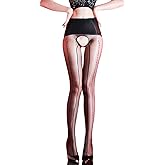 SSQKYZCSYZ Shiny Pantyhose for Women Oil Shiny Sheer Tights High Waist Stockings 0 Denier 360°Seamless Gloss Nylons Pantyhose