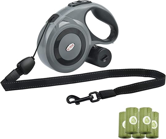 dog leash retractable cord