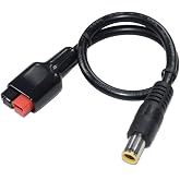 LIXINTIAN 16AWG Wire DC 8mm Adapter to 45A Connector Cable, for Solar Panel Goal Zero Yeti, Compatible with Anderson Powerpole - 1ft/30cm