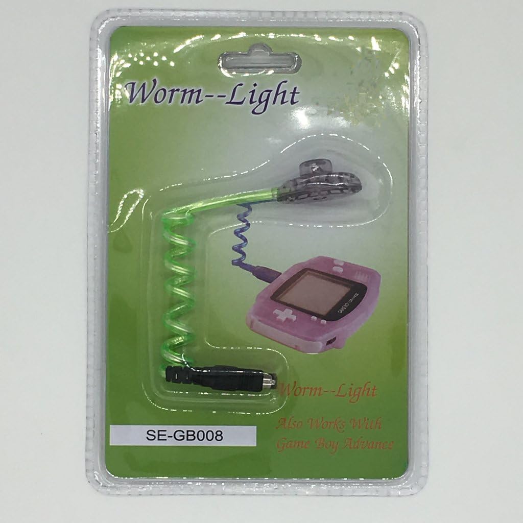 Meijunter Worm Light Screen LED Illumination Night Lamp for Nintendo Gameboy Advance GBA: Computers & Accessories